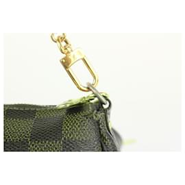 Louis Vuitton-Damier Ebene Pochette Eva 2Way Crossbody Bag-Other