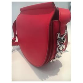 Givenchy-Bolsa com corrente autêntica e impecável-Vermelho