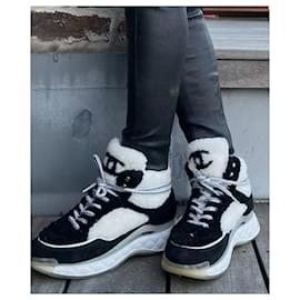 Chanel-Sneakers-Black,White