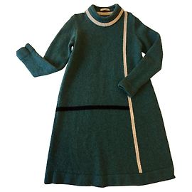Robe Bouchra Jarrar en laine vert clair Vert clair