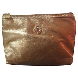 Autre Marque Pochette vintage Sharra Pagano Doré