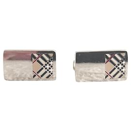 Burberry Abotoaduras Prata