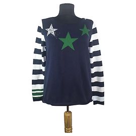 Bogner Cotton Sweater M L Multiple colors