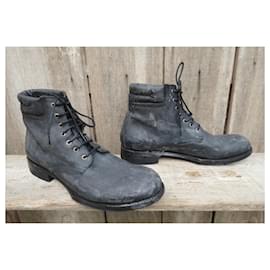 Frye-boots Frye p 46-Gris anthracite