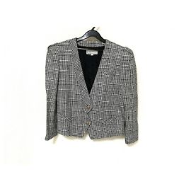 [Usato] CAROLINA HERRERA Giacca Donna Nero x Avorio Nero