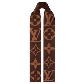 Louis Vuitton LV Sciarpa sogni d'oro Marrone