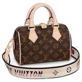 Louis Vuitton LV Speedy badouliere 20 Marrone