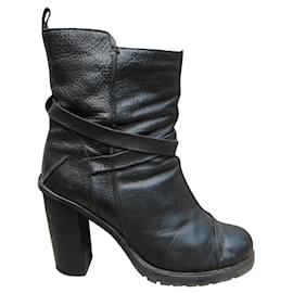 Costume National-C'N'C 'Costume National p ankle boots 39-Black