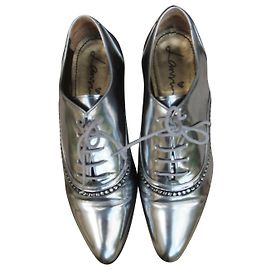 Lanvin p Oxford metallizzata 39 Argento