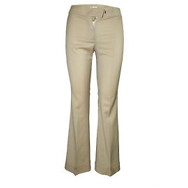 Chloé Elegante beige Bürohose Fleisch