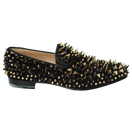 Christian Louboutin Mocassini a spillo neri Nero
