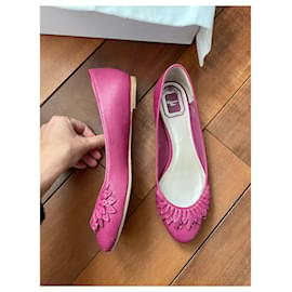 Dior-Ballet flats-Pink