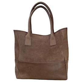 Bolsa Tosca Blu de couro marrom Marrom