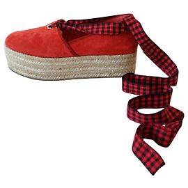 Miu Miu Alpercatas Vermelho