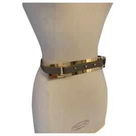 Elie Saab Gürtel Khaki