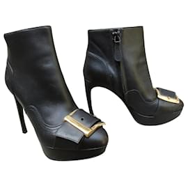 Alexander Mcqueen-bottines Alexander McQueen p 35,5-Noir