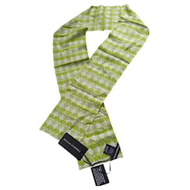 Sciarpa in seta Thomas Wylde Verde Verde