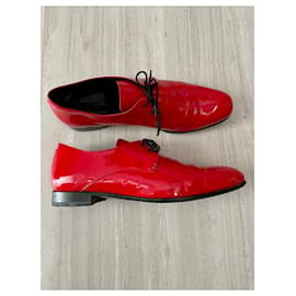 Heschung-Lace ups-Red