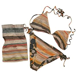 Missoni-Bikini de ganchillo-Multicolor