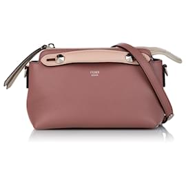 Fendi-Sacoche en cuir rose By The Way Fendi-Rose