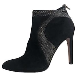 Pura Lopez Bottines Noir