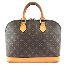Louis Vuitton-Toile Monogram Louis Vuitton Alma-Marron