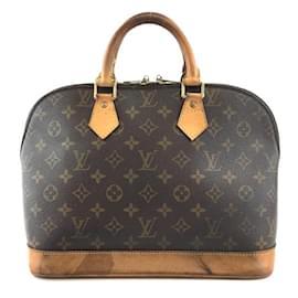 Louis Vuitton-Toile Monogram Louis Vuitton Alma-Marron