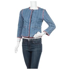 Giacca Vanessa Bruno Athe Blu in Cotone Blu