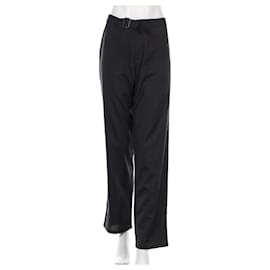 Calça Dsquared2 de algodão preta listrada Preto