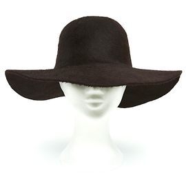 Grevi Firenze DARK BROWN RABBIT FELT T56/57 Dark brown