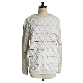 KENZO White ecru sweater mint condition TM White Eggshell
