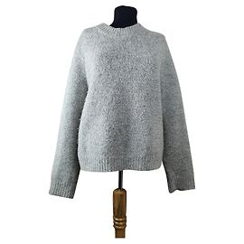 Maglione Samsoe & Samsoe grigio in lana Grigio