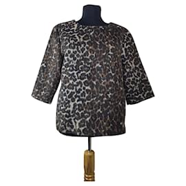 By Malene Birger Strickwaren Mehrfarben Leopardenprint
