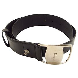 Salvatore Ferragamo Gürtel Schwarz