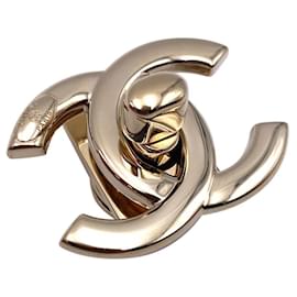 Chanel-CHANEL chiusura originale CC turnlock Gold-D'oro