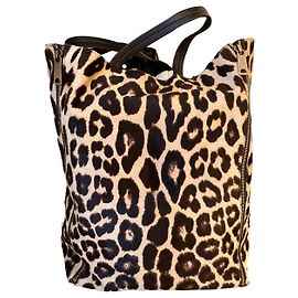 Bolsa tote Céline estampa animal em pele de vitelo Outro