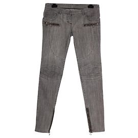 Jeans Balmain. Grigio