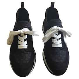 Hermès-Hermès Stadium model sneakers-Black