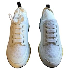 Hermès-Hermès Stadium model sneakers-White