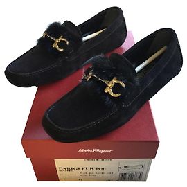 Salvatore Ferragamo Iconic mocassini Nero