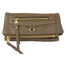 Louis Vuitton Ombre Monogram Empreinte Leather Petillante Clutch Bag Other