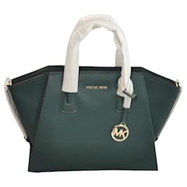 Michael Kors Sacs à main Vert Bijouterie dorée