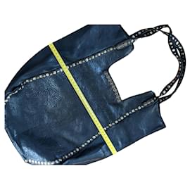 Bolsa de couro preta Campomaggi Preto