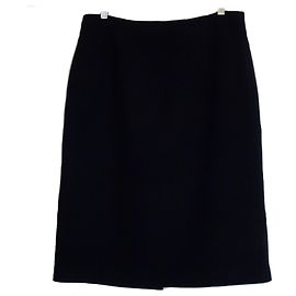 CLUB MONACO COLLECTION PENCIL SKIRT Black