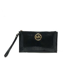 Michael Kors Clutch Tasche Schwarz