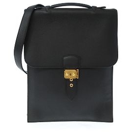 Hermès Hermes Sac a Depeches Black