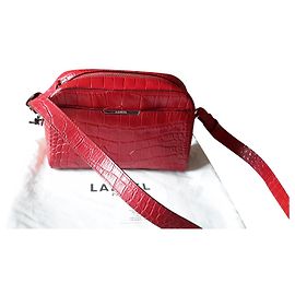 Lancel Borsa a tracolla Adjani Rosso
