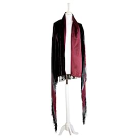 Etro-Wide Etro shawl-Multiple colors,Dark red