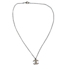 Chanel Collana CC Argento
