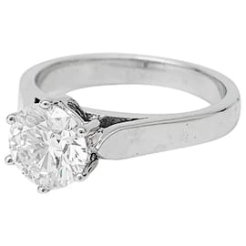 inconnue-Diamond ring 1,59 carat, WHITE GOLD.-Other
